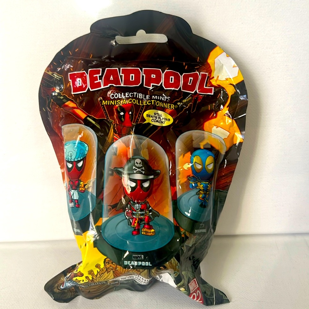 Marvel's Deadpool Collectable Original Mini Domez Figurine One Blind Box